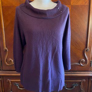 Cute Purple  "Mercer Street Studio" Sweater